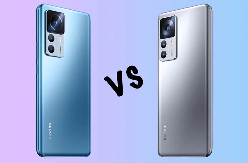 Xiaomi 12T Pro  در مقابل Xiaomi 12T: تفاوت چیست؟