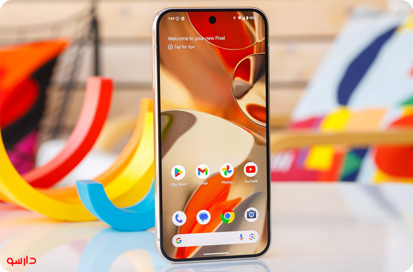 طراحی پنل جلویی گوشی گوگل Pixel 9 Pro XL