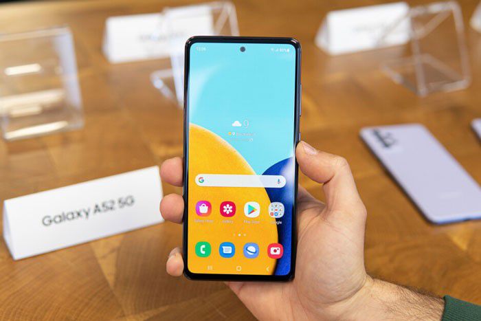 A52 کیفیت صفحه نمایش گوشی گلکسی