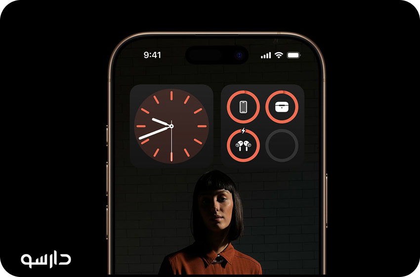 نمایشگر گوشی iphone 16 pro