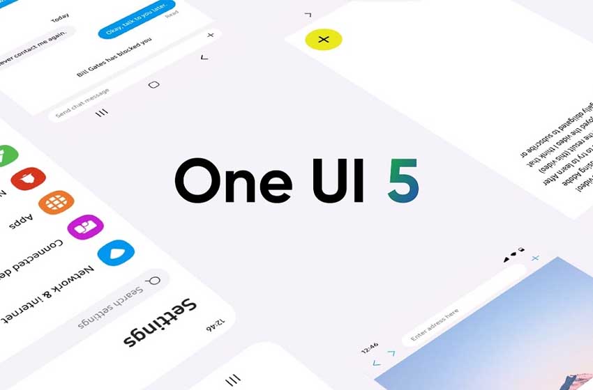 فاش‌شده‌ها، نرم‌افزار One UI 5 را نشان می‌دهد