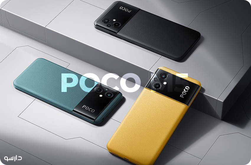 طراحی گوشی موبایل Poco M5