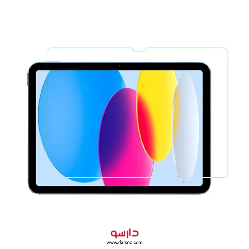 خرید گلس تمام صفحه iPad 10.9 Inch 2022 مدل Full Glass Screen Protector