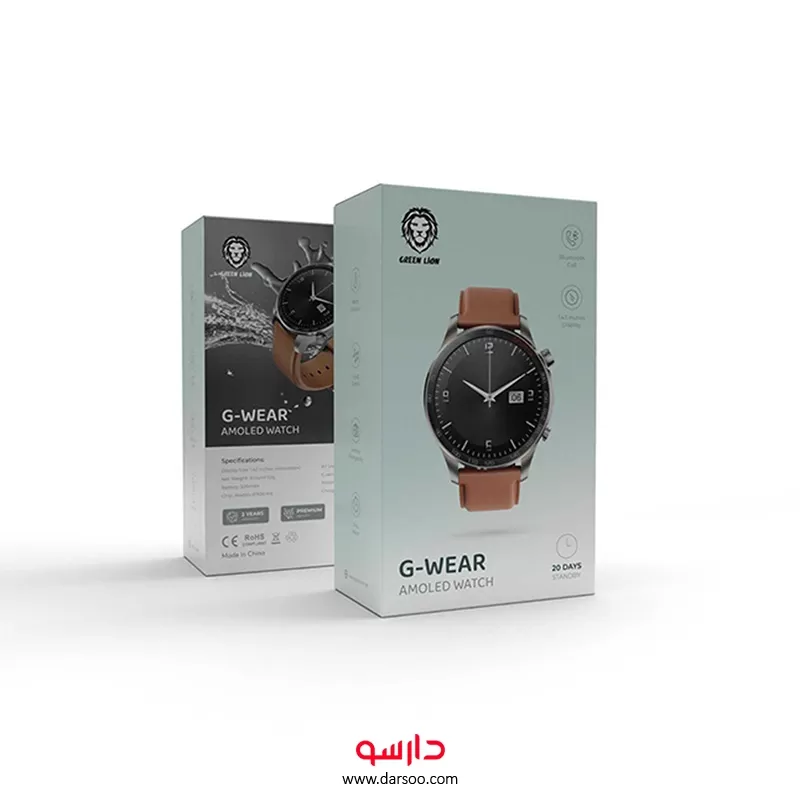 خرید ساعت هوشمند گرین لاین Green Lion G-Wear Amoled Watch - 