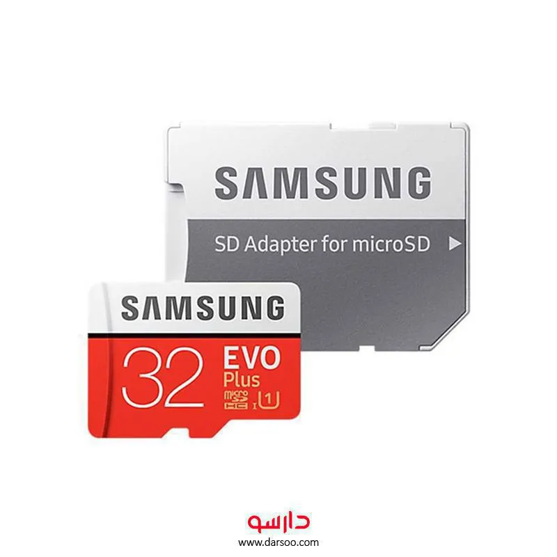 خرید کارت حافظه MicroSDHC سامسونگ Evo Plus کلاس 10 استاندارد UHS-I U1 ظرفیت 32 گیگابایت - 