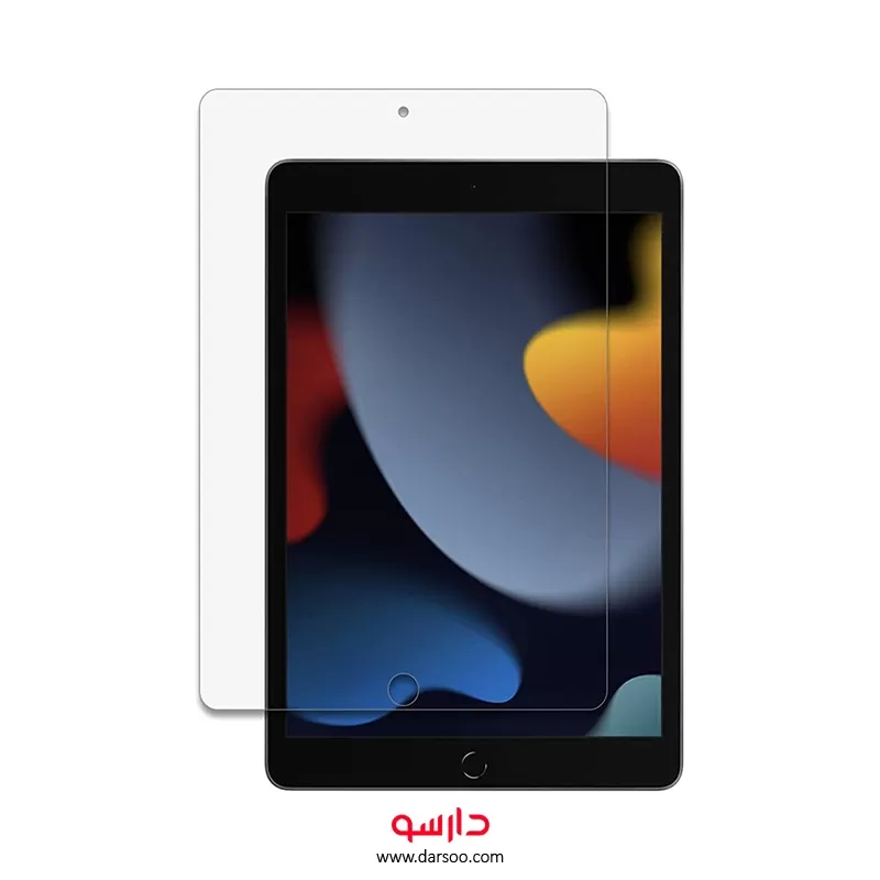 خرید گلس تمام صفحه iPad 10.2 Inch 2021 مدل Full Glass Screen Protector