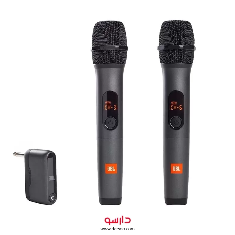 خرید میکروفون جی بی ال JBL Wireless Microphone Set