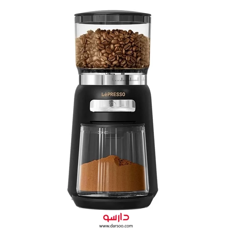 خرید آسیاب قهوه لپرسو LePresso Coffee Bean Grinder مدل LPPWGRBK - 