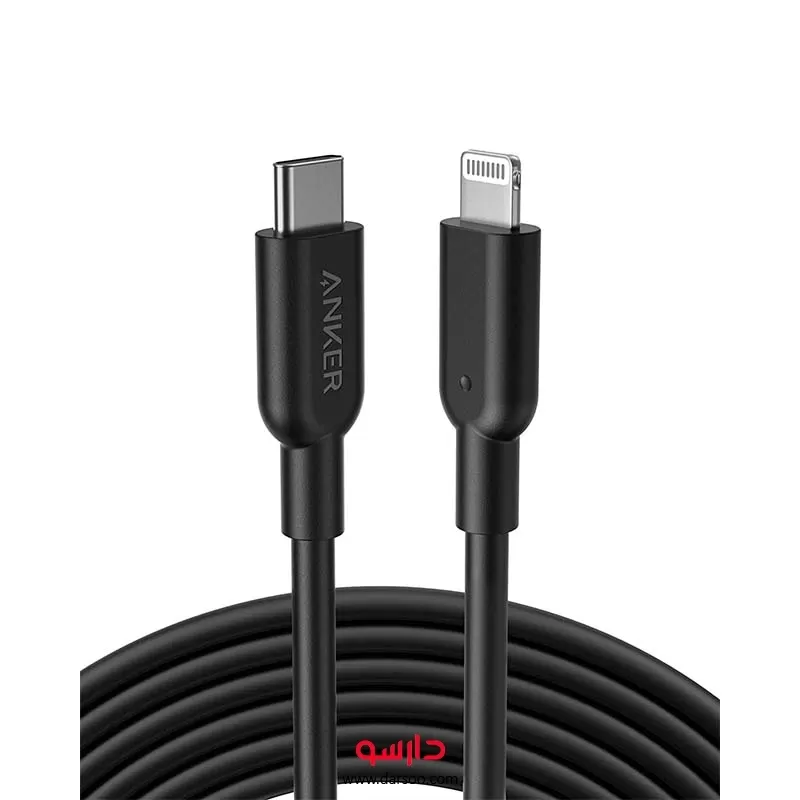 خرید کابل شارژ انکر Anker Powerline II USB-C to Lightning 1.8m مدل A8633