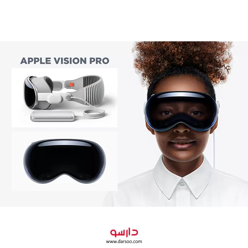 خرید هدست واقعیت ترکیبی اپل Apple Vision Pro ظرفیت 256 گیگابایت و رم 16 گیگابایت - 