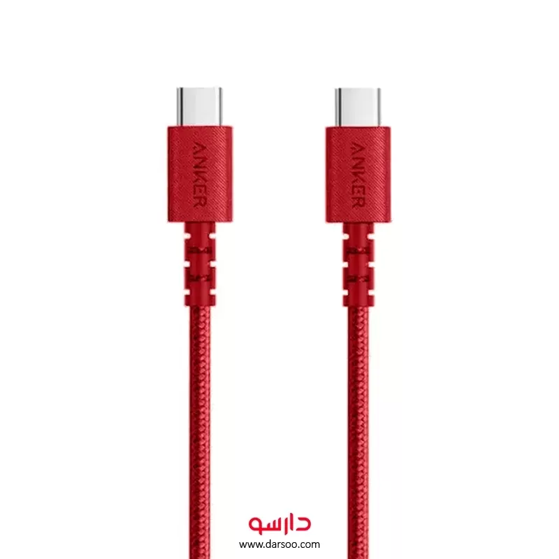 خرید کابل شارژ‌ انکر 0.9m مدل PowerLine Select+ USB-C to USB-C 2.0 A8032 