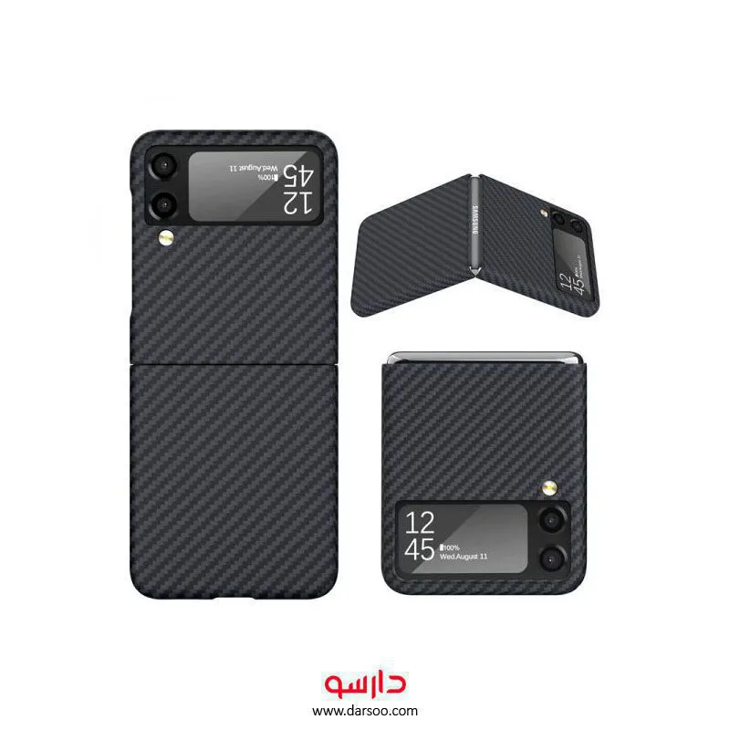 خرید قاب محافظ اصلی زد فلیپ 3 سامسونگ Galaxy Z Flip 3 Aramid Cover