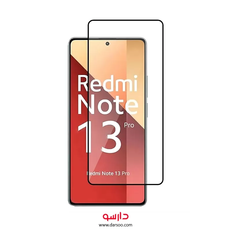 خرید گلس گوشی Redmi Note 13 Pro 5G مدل Full Glass Screen Protector