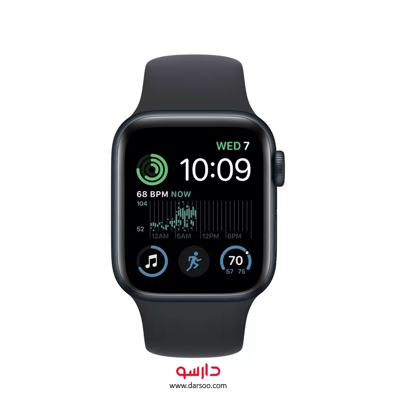 خرید اپل واچ اس ای 2022 سایز 40 | ساعت هوشمند اپل Apple Watch SE 2022 با 32 گیگ حافظه داخلی و رم 1 گیگابایت