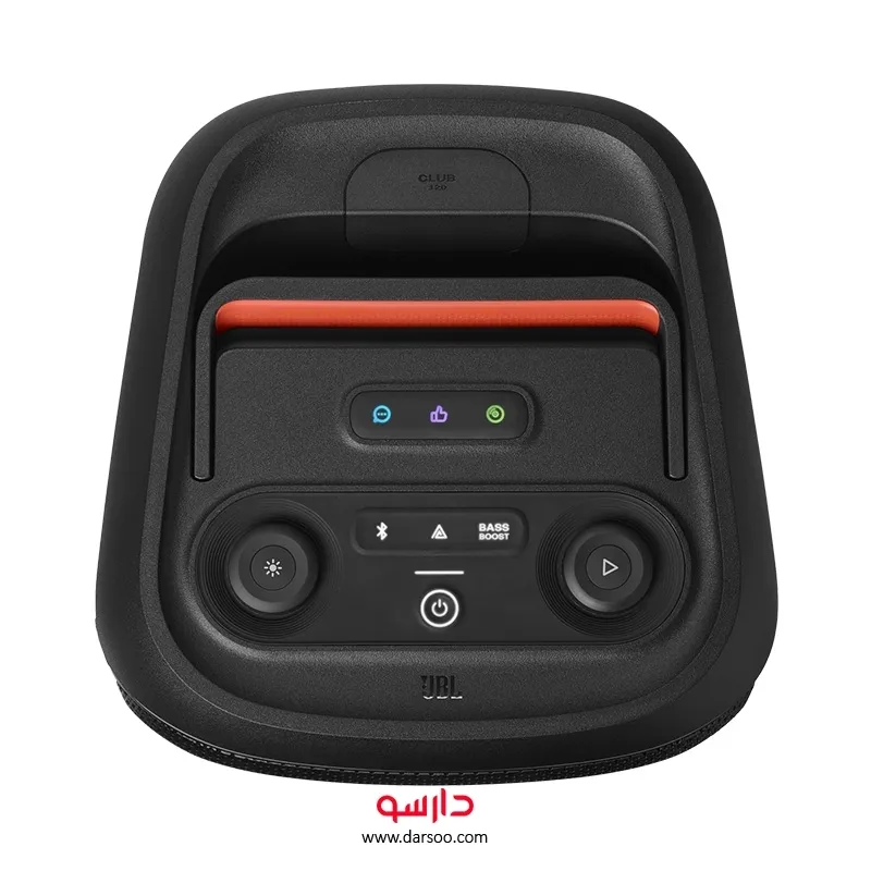 خرید اسپیکر بلوتوثی قابل حمل جی بی ال JBL PartyBox Club 120 به همراه کاور محافظ - 