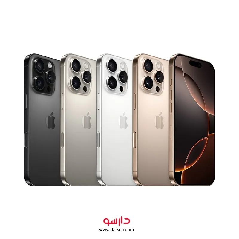 خرید گوشی موبایل اپل iPhone 16 Pro Max (نات اکتیو) حافظه 1 ترابایت و رم 8 گیگابایت - 