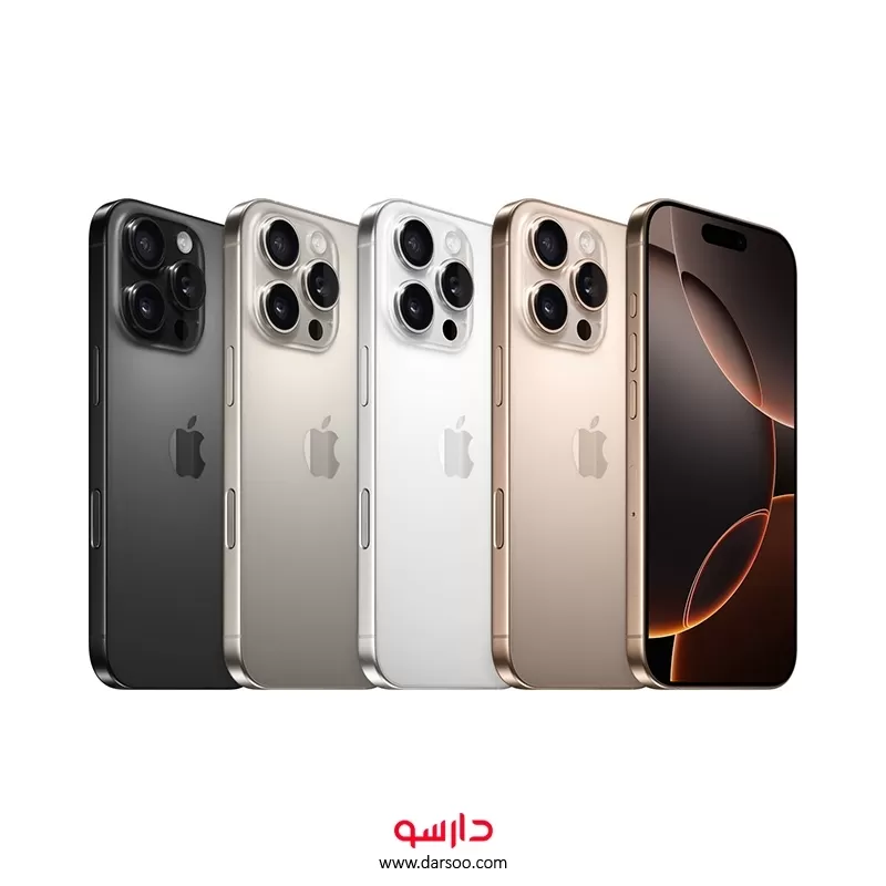 خرید گوشی موبایل اپل iPhone 16 Pro (نات اکتیو) حافظه 256 گیگابایت و رم 8 گیگابایت - گوشی اپل iPhone 16 Pro Max