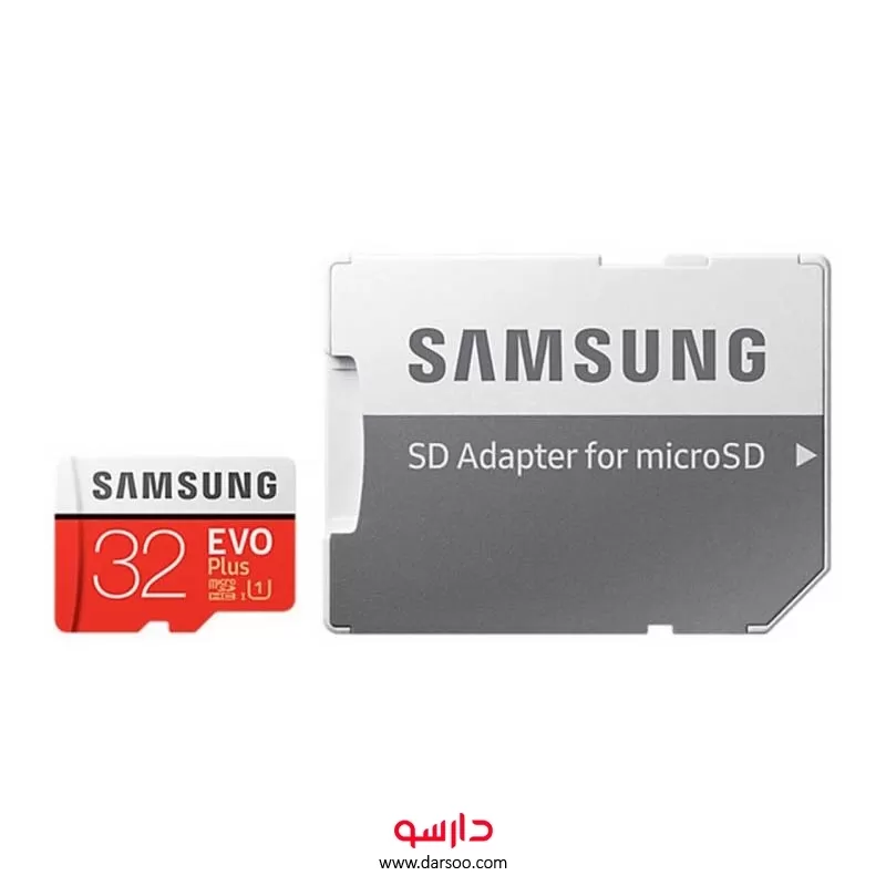 خرید کارت حافظه MicroSDHC سامسونگ Evo Plus کلاس 10 استاندارد UHS-I U1 ظرفیت 32 گیگابایت