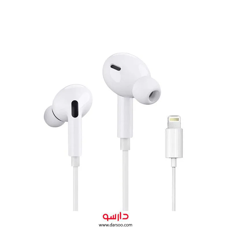 خرید هدفون لایتنینگ سیمی اپل earpods lightning connector نسل 1