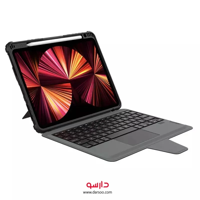 خرید کیف کلاسوری نیلکین Bumper Combo Keyboard Case مناسب برای تبلت iPad Air 5, 4, 10.9