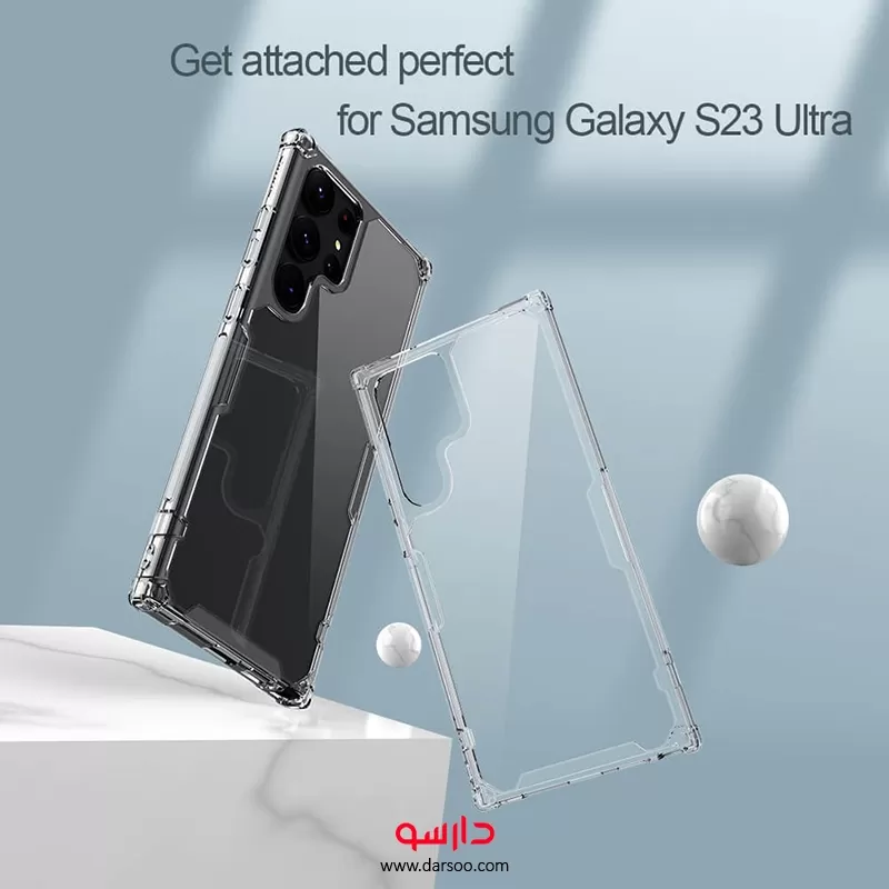 خرید قاب نیلکین Nillkin Nature TPU Pro مناسب برای Samsung Galaxy S23 Ultra - 