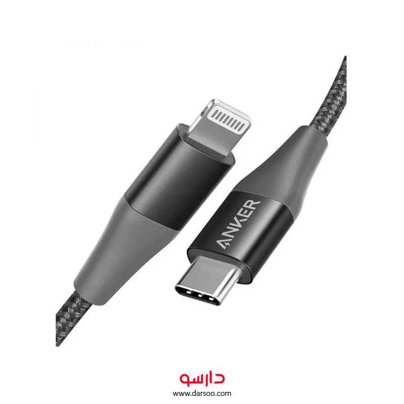 خرید کابل تبدیل USB-C به لایتنینگ انکر Anker A8652 طول 0.9 متر - 