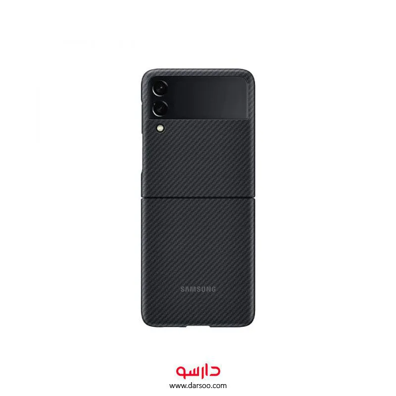 خرید قاب محافظ اصلی زد فلیپ 3 سامسونگ Galaxy Z Flip 3 Aramid Cover - 