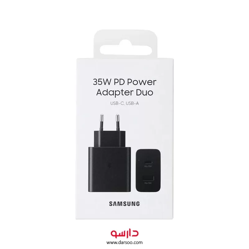 خرید شارژر دیواری 35W سامسونگ مدل Samsung PD Power Duo - 