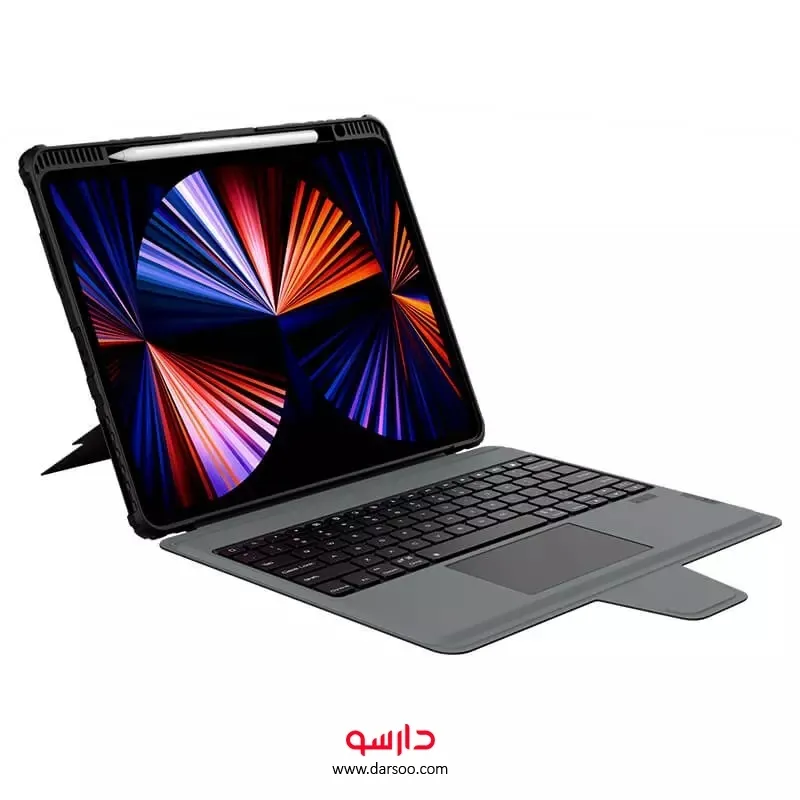 خرید کیف کلاسوری نیلکین Bumper Combo Keyboard Case مناسب برای تبلت iPad Pro 12.9 (2020-2021-2022)