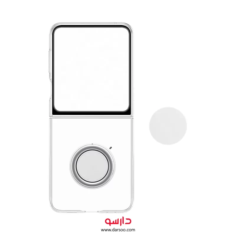 خرید قاب سامسونگ Clear Gadget Case مناسب برای گوشی Galaxy Z Flip 5 - 