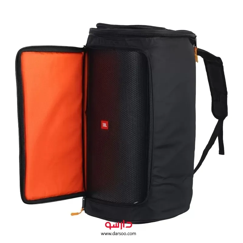 خرید اسپیکر بلوتوثی قابل حمل جی بی ال JBL PartyBox Club 120 به همراه کاور محافظ - 