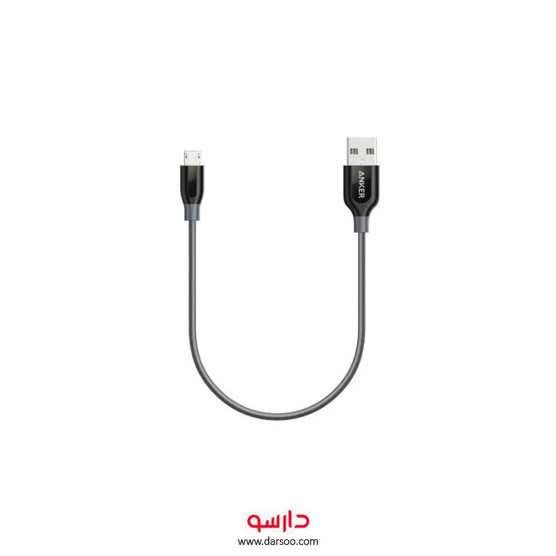 خرید کابل انکر PowerLine+ Micro USB طول ۳٠ سانتی متر – مدل A8141 - 