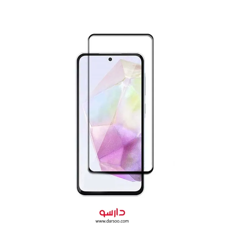 خرید گلس تمام صفحه گوشی Samsung Galaxy A56 (شیشه ای) - 