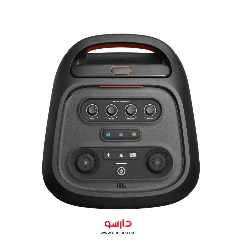 خرید اسپیکر بلوتوثی قابل حمل جی بی ال JBL PartyBox Stage 320 به همراه کاور محافظ - 