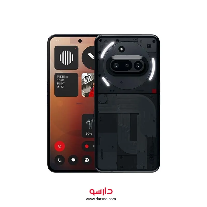 گوشی موبایل ناتینگ Nothing Phone 3a با 256 گیگ حافظه داخلی و رم 8 گیگابایت