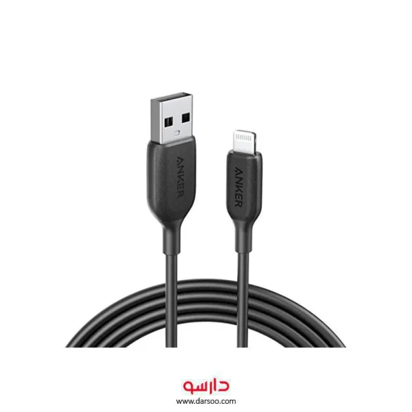 کابل تبدیل USB به لایتنینگ انکر مدل PowerLine III 6ft A8813