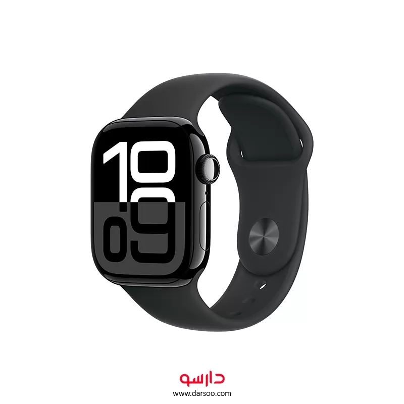 ساعت هوشمند اپل Apple Watch Series 10 سایز 42 میلی‌متری (آلومینیوم-بند سیلیکونی)