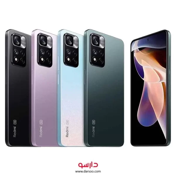 گوشی موبایل شیائومی Xiaomi Redmi Note 11 Pro Plus 5G با 256 گیگ حافظه داخلی و رم 8 گیگابایت (نسخه گلوبال)