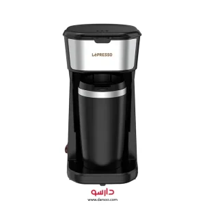 قهوه‌ساز لپرسو همراه ماگ Lepresso Coffee Maker 450W مدل LPCMTMBK