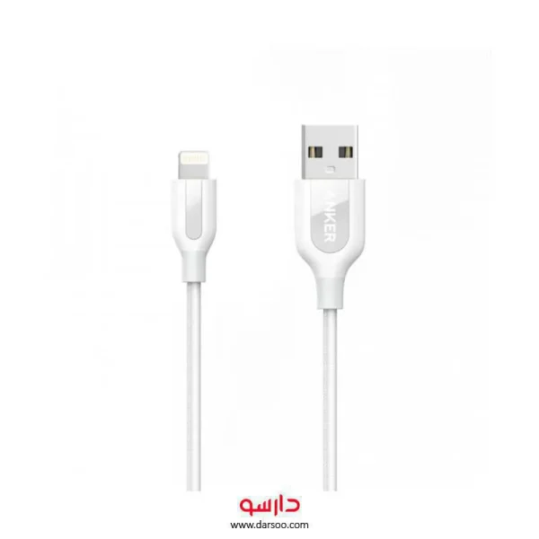 کابل تبدیل USB به Lightning انکر Anker A8121 PowerLine Plus طول 0.9 متر
