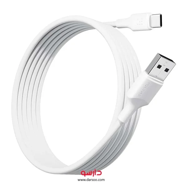 کابل شارژ ولتمی Powerlink EDC USB-A To USB-C 1.2M - تصویر 2