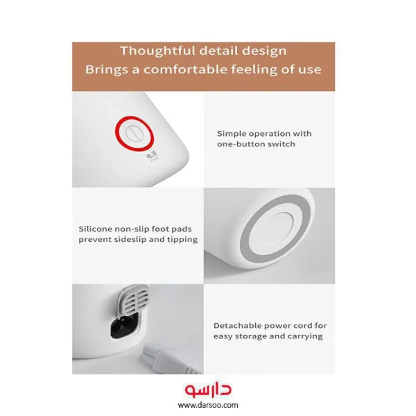 فلاسک هوشمند درما مدل DR050 گنجایش 0.350 لیتر