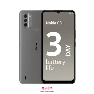 گوشی موبایل نوکیا Nokia C31 با 128 گیگ حافظه داخلی و رم 4 گیگابایت