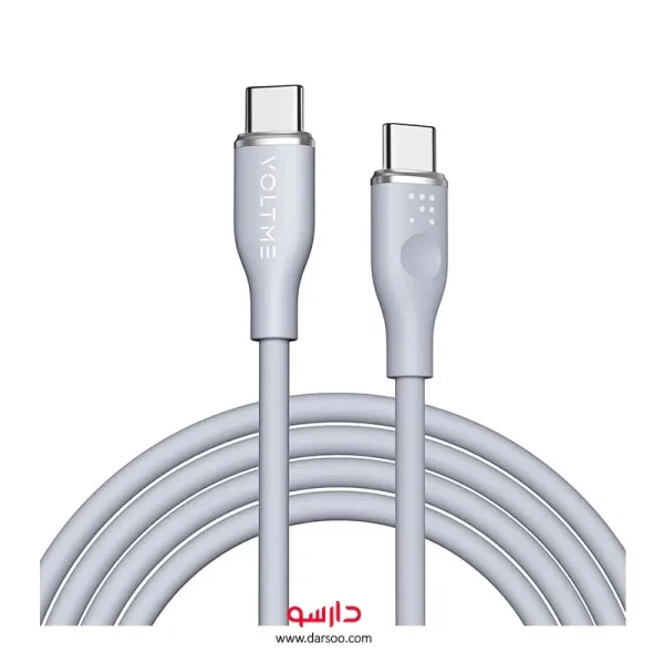 کابل شارژ  ولتمی Powerlink Moss Series USB-C to USB-C 1.8M - تصویر 2