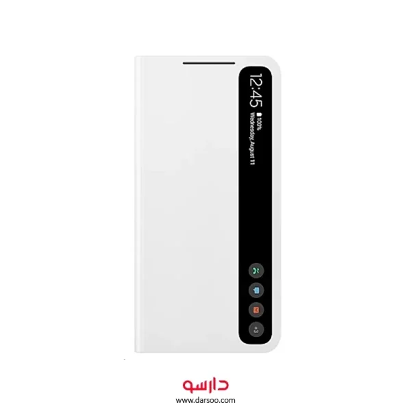 کیف هوشمند Samsung Galaxy S21 FE 5G مدل Smart Clear View Cover