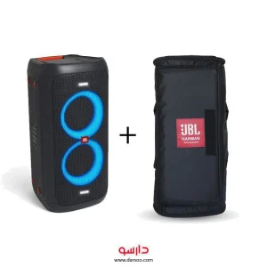اسپیکر بلوتوثی قابل حمل جی بی ال JBL PartyBox 100 به علاوه کاور محافظ