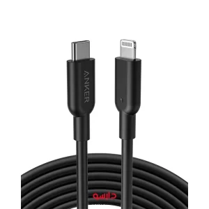 کابل شارژ انکر Anker Powerline II USB-C to Lightning 1.8m مدل A8633