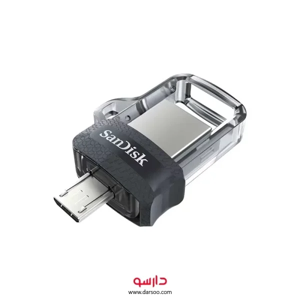 فلش مموری سن دیسک مدل Ultra Dual Drive M3 ظرفیت 64 گیگابایت