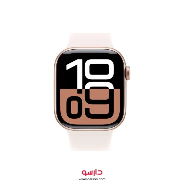ساعت هوشمند اپل Apple Watch Series 10 سایز 42 میلی‌متری (آلومینیوم-بند سیلیکونی)