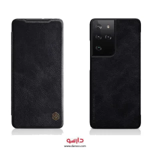 کیف چرمی نیلکین Samsung GalaxyS21 Ultra مدل Nillkin Qin
